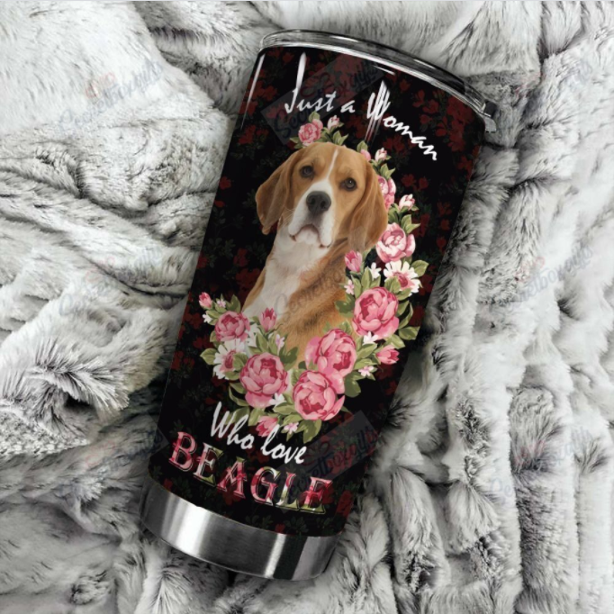 Personalized Beagle Flower Just A Woman Gs-Cl-Ml1903 Tumbler