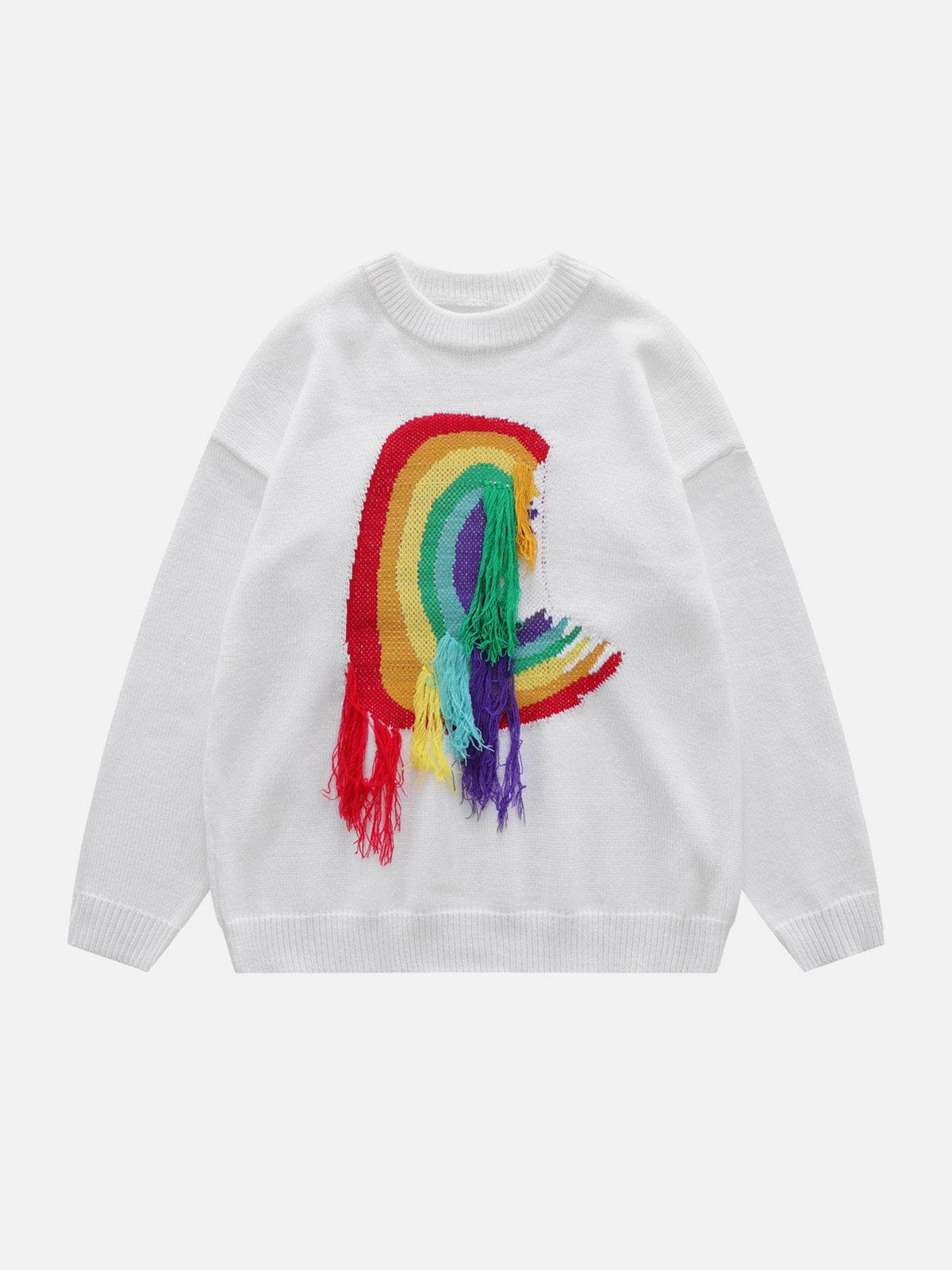 Talishko™ – Rainbow Tassel Sweater