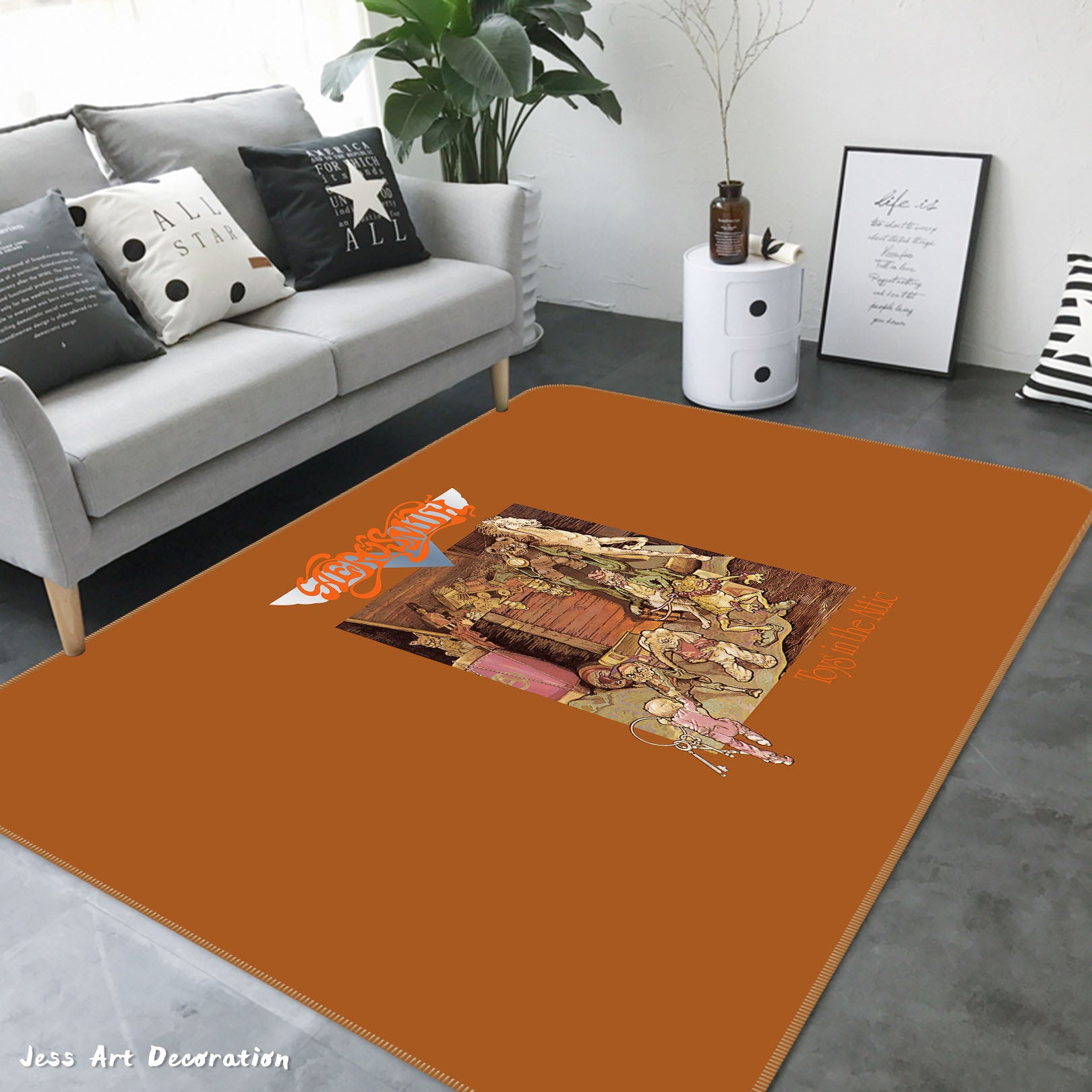 3D Michael Jackson Non-Slip Rug Mat 12