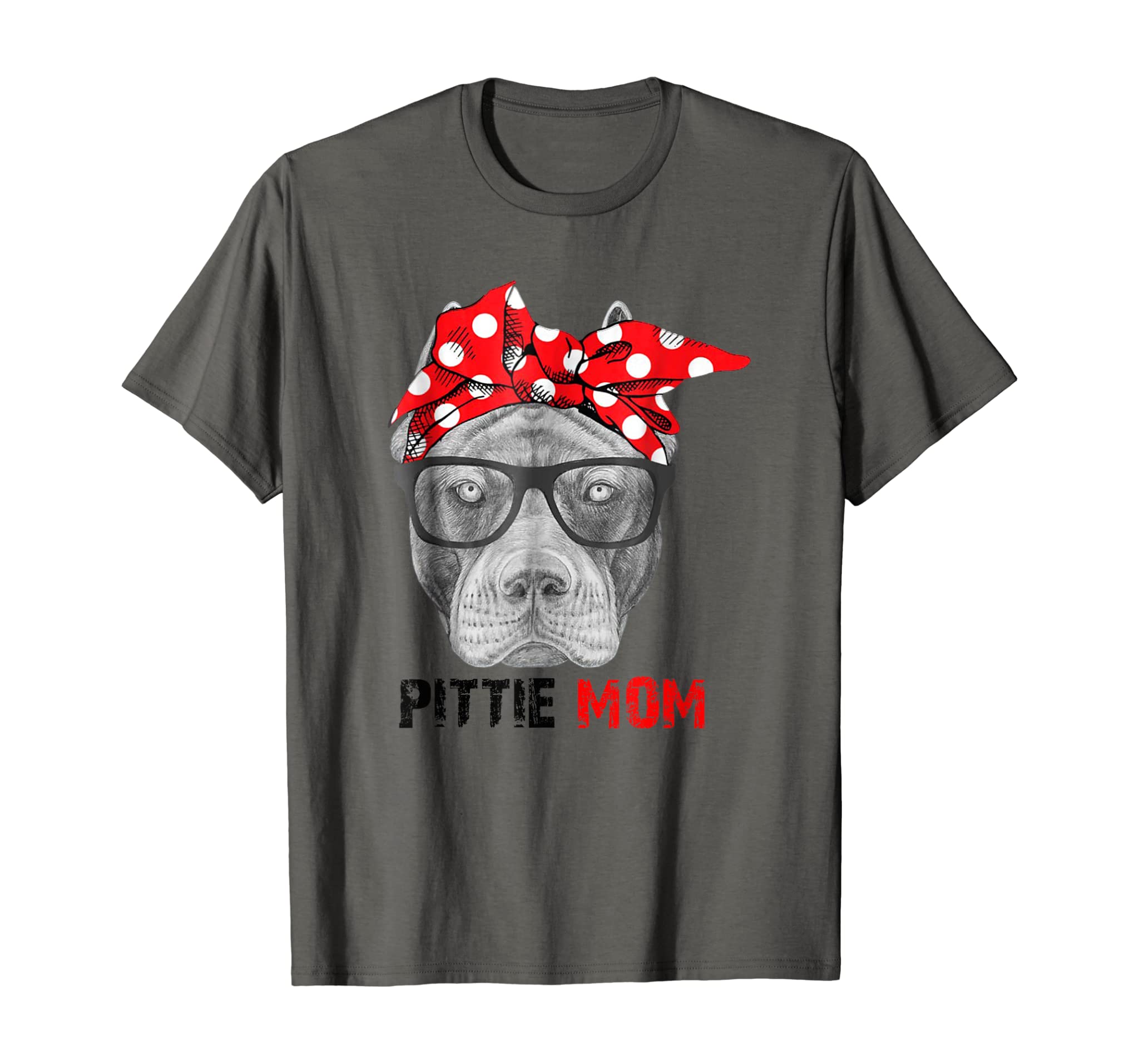 Pittie Mom Shirt Gift For Pitbull Dog Lovers