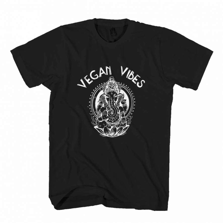 Vegan Vibes Vegan Plant Eater Animal Rights Man’s T-Shirt