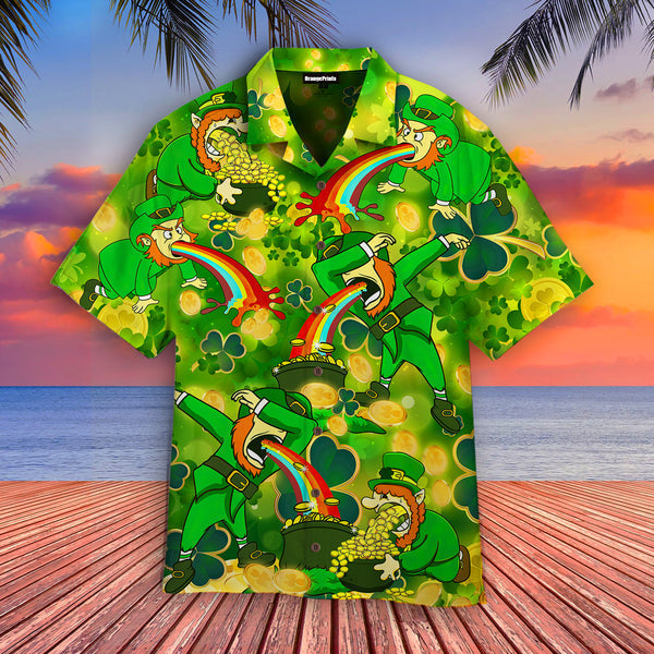 Funny Leprechaun Day Aloha Hawaii Shirts Unisex Ha72757