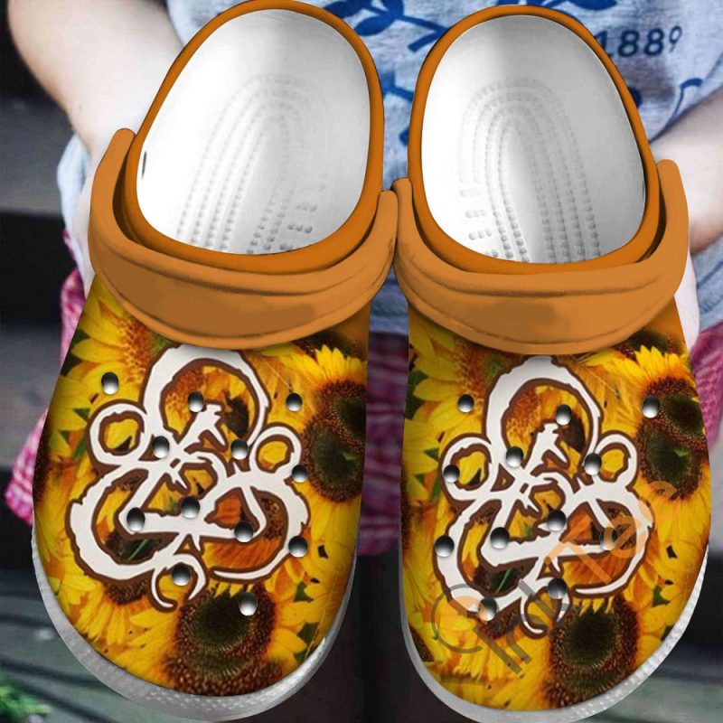 Sunflower Coheed And Cambria Rubber clog Shoes Comfy Footwear