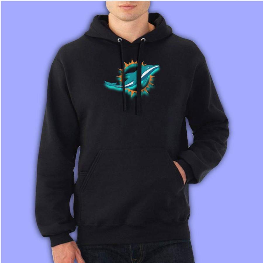 Miami Dolphins Logo Men’S Hoodie