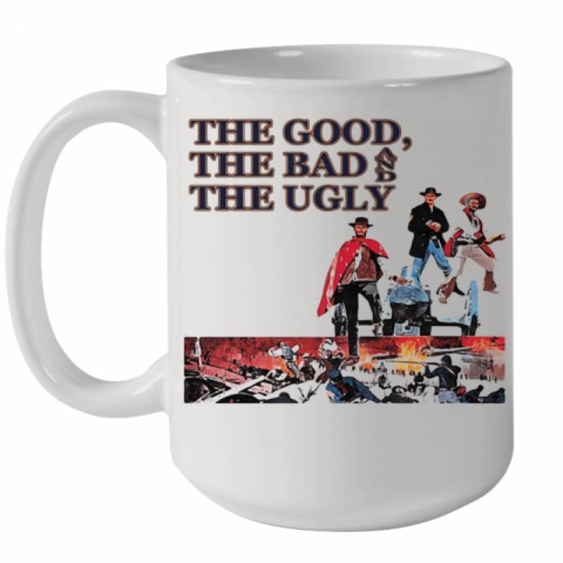 Clint Eastwood The Good The Bad And The Ugly Ceramic Mug 15oz