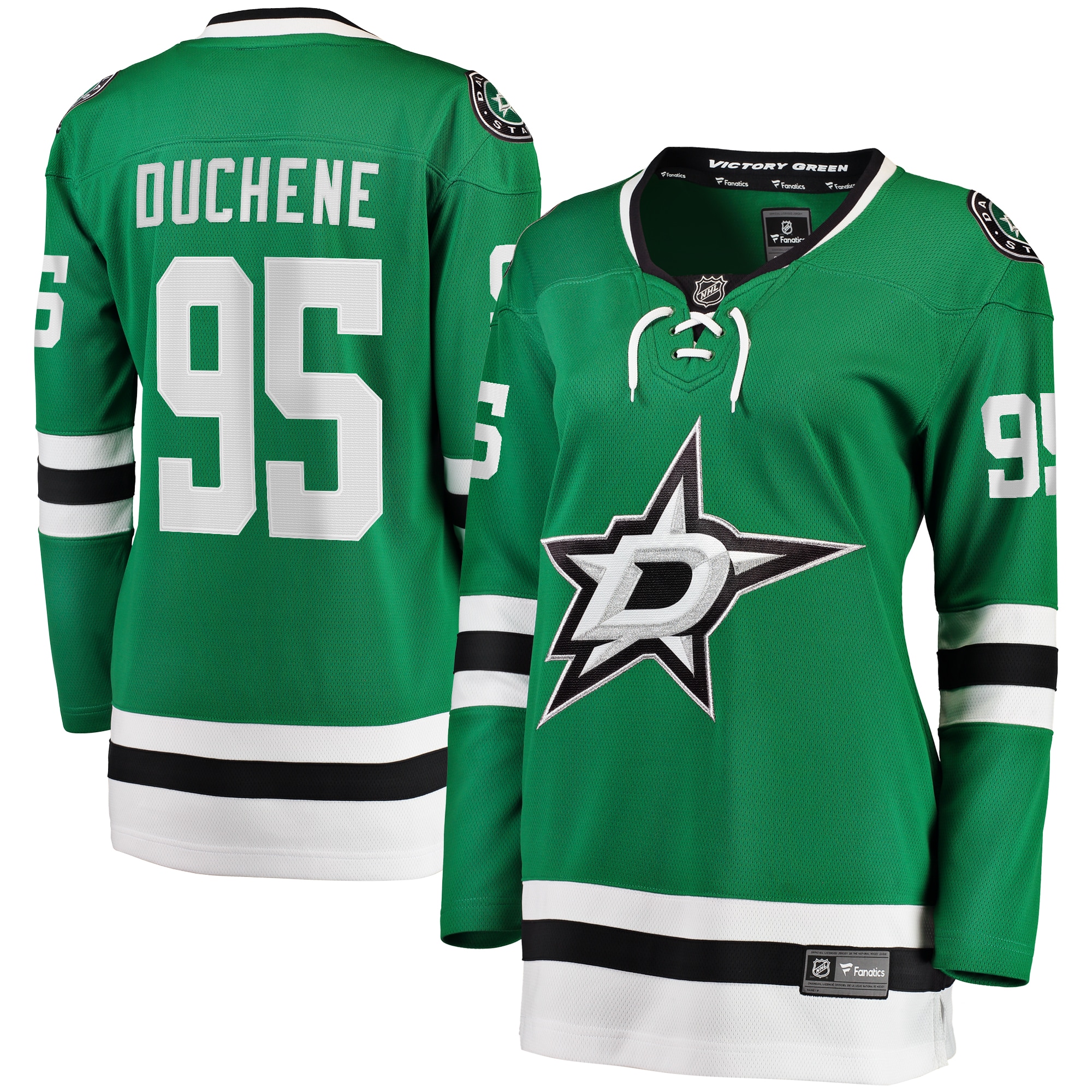 Matt Duchene Dallas Stars Branded Women's Home Breakaway Player Jersey – Kelly Green