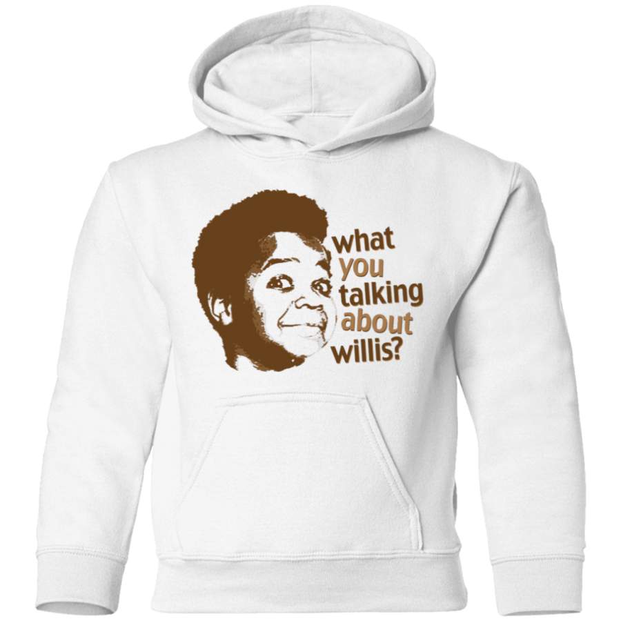 AGR What you talking about willis Toddler Pullover Hoodie