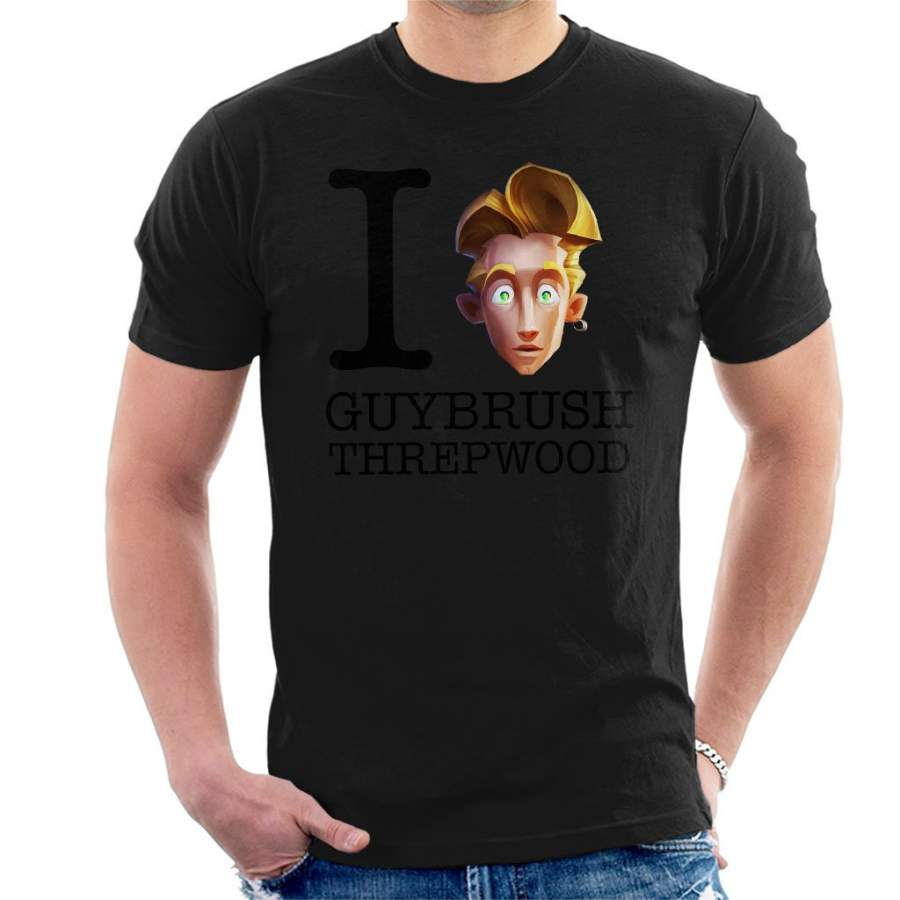 Monkey Island I Love Guy Threepwood Men’s T-Shirt