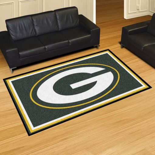 Green Bay Packers Logo Custom Area Rug Carpet Full Sizes Home Living Rugs Carpet Decor