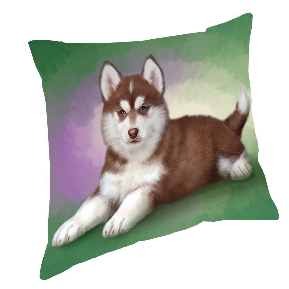 Siberian Husky Puppy Pillow Pil48504