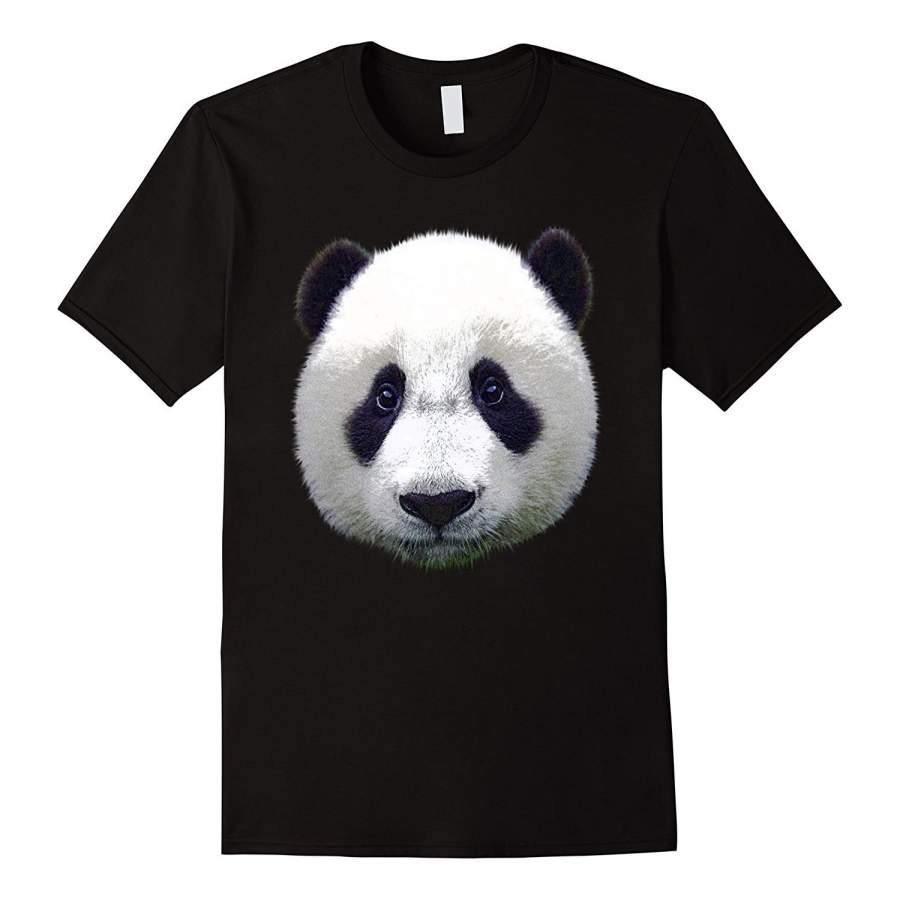 Panda Face Born Wild Animal Short Sleeve T-Shirt Summer Instinct Print Cute T Shirt