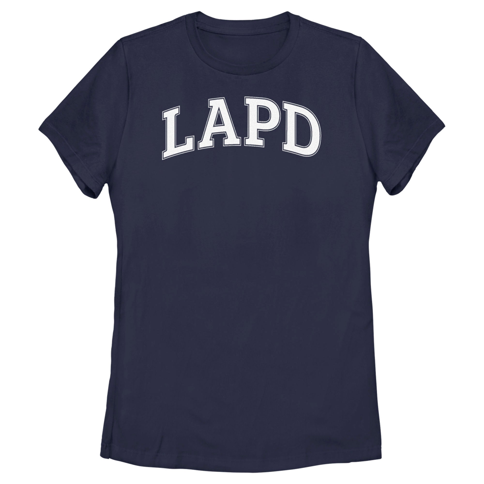 Women’S Lapd Simple White Logo T-Shirt