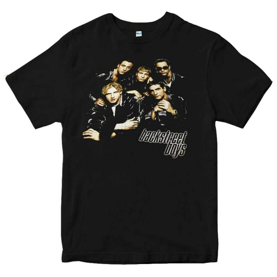 Vintage 90s Backstreet Boys 1998 Tour T-shirt Gildan Top Reeprint