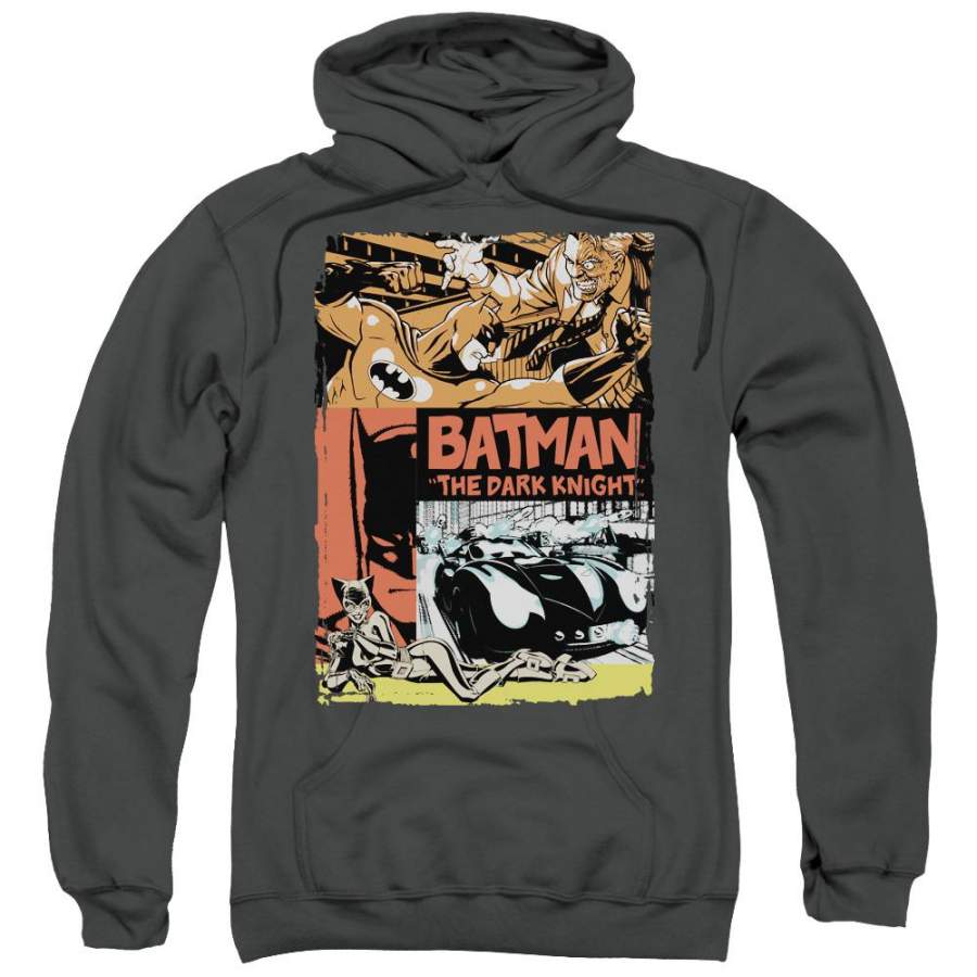 Batman – Old Movie Poster Adult Pull Over Hoodie