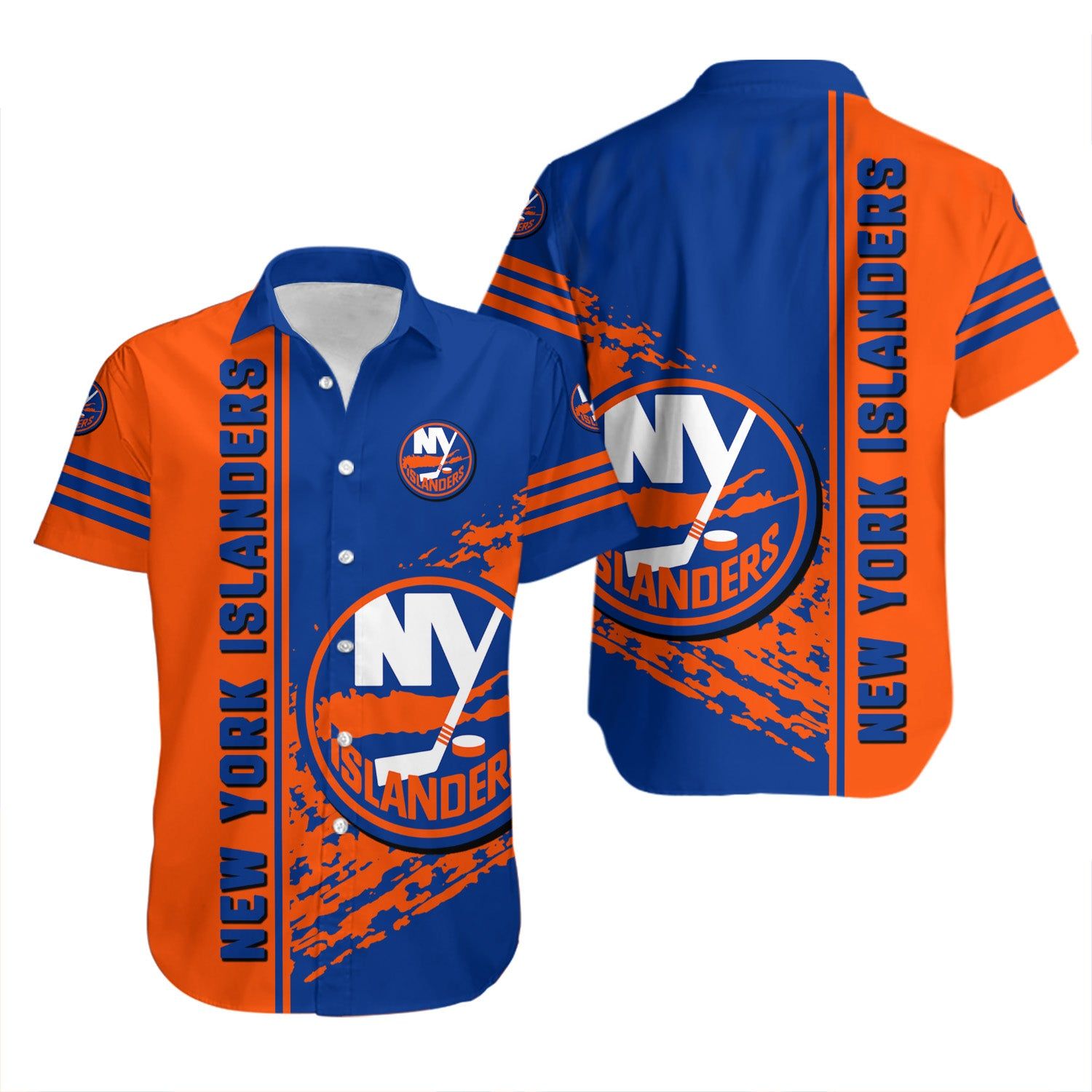 New York Islanders Hawaiian Shirt Quarter Style – Nhl