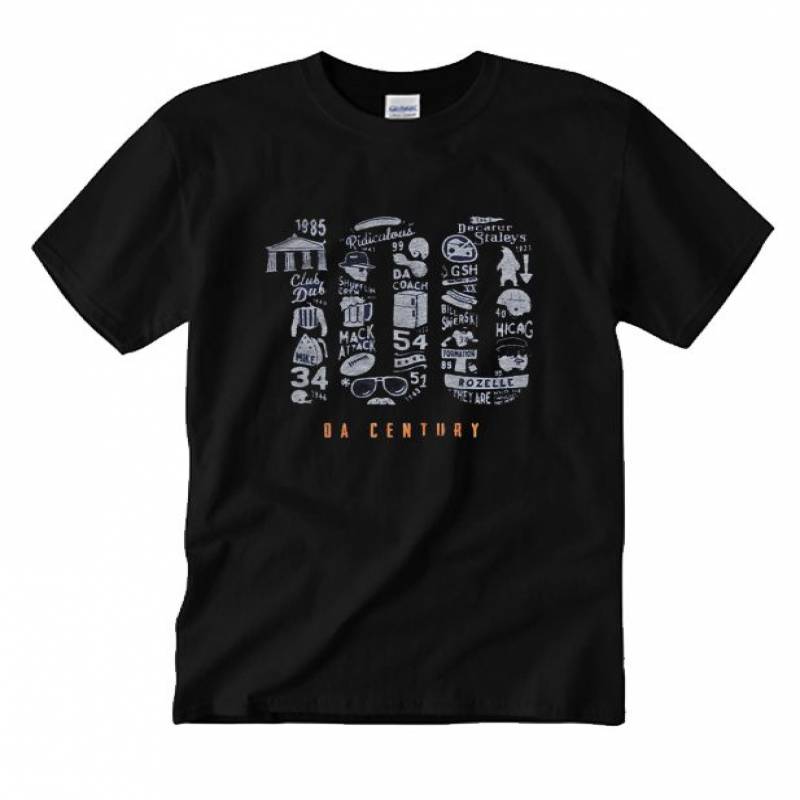 100 Da Century Chicago Bears DH T Shirt