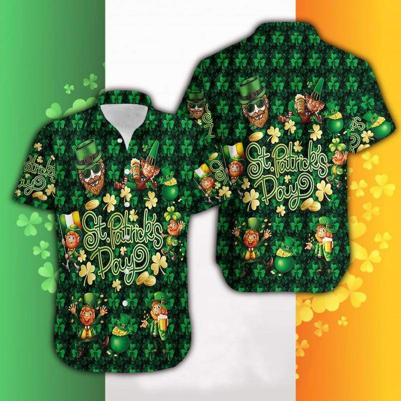 Irish Saint Patricks Day Hawaii Shirt Unisex Adult Ha31534