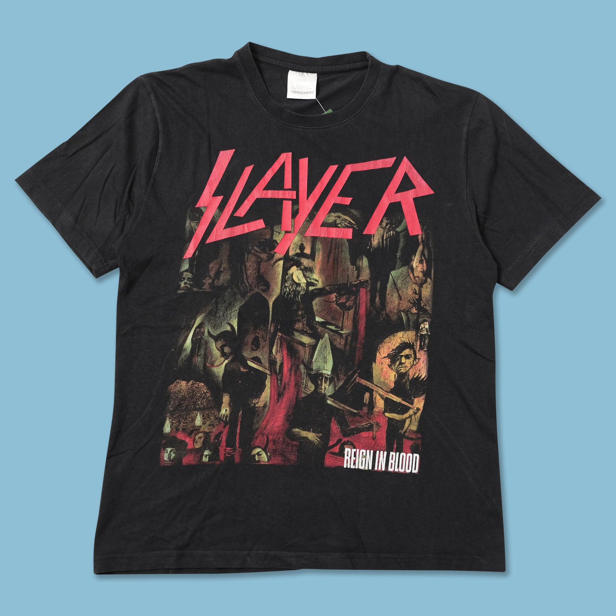 Vintage Slayer Reign In Blood T-Shirt Xlarge