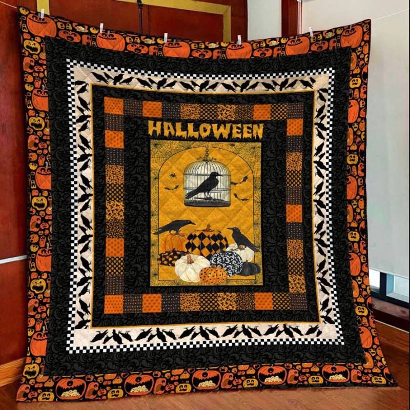 Halloween Raven H14801 – Quilt Blanket