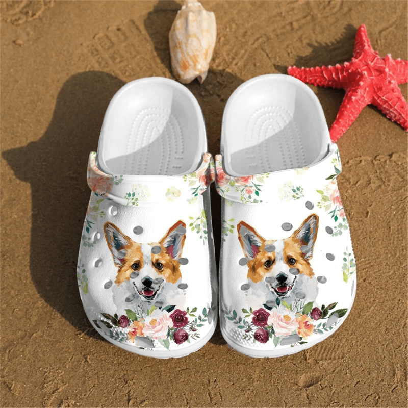 Corgi shoes Crocs Crocband Clogs Shoes For Men Women