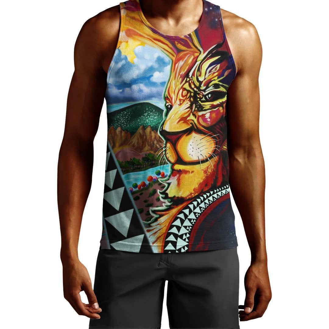 African Tank Top – Ethiopia Lion Strenght Of My Life Men’S Tank Top