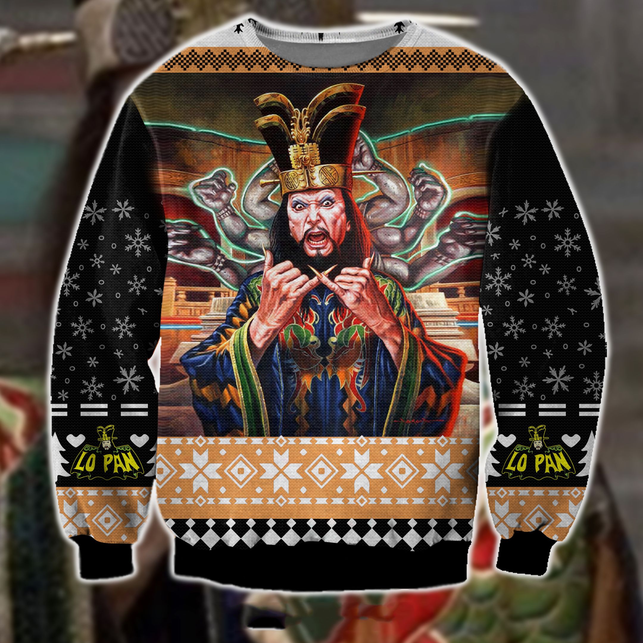 Big Trouble In Little China 3D Print Ugly Christmas Sweater