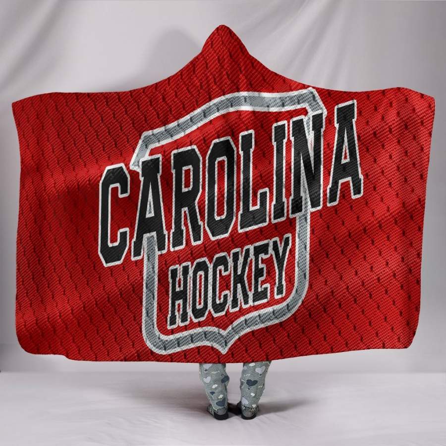 Carolina Hurricanes Hockey Hoodie Blanket