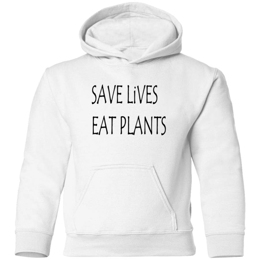 AGR Save Lives Eat Plants Toddler Pullover Hoodie