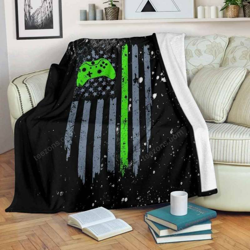 American Gamer Xb Gaming Bestseller Premium Fleece Blanket