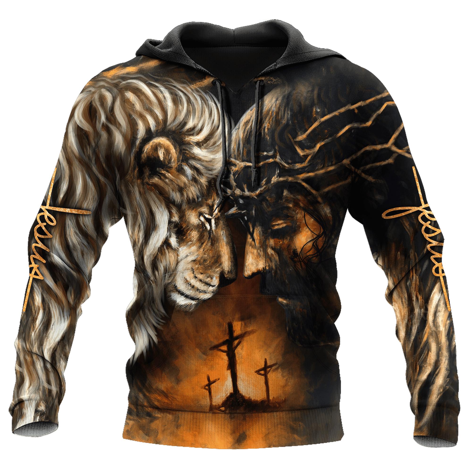 Christian Jesus Lion 3D All Over Printed Shirts