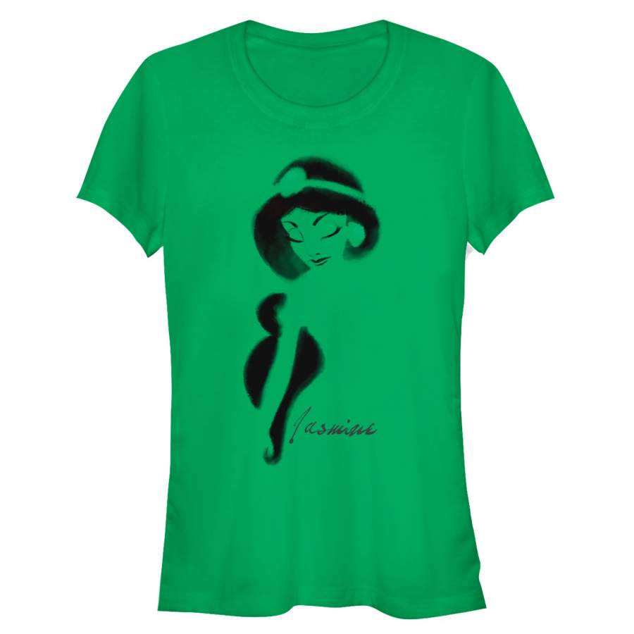 Aladdin Junior’s Jasmine Graffiti Print  T Shirt