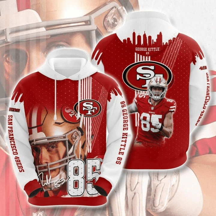 George Kittle San Francisco 49Ers Tn24091770 Unisex 3D Hoodie Gift For Fans