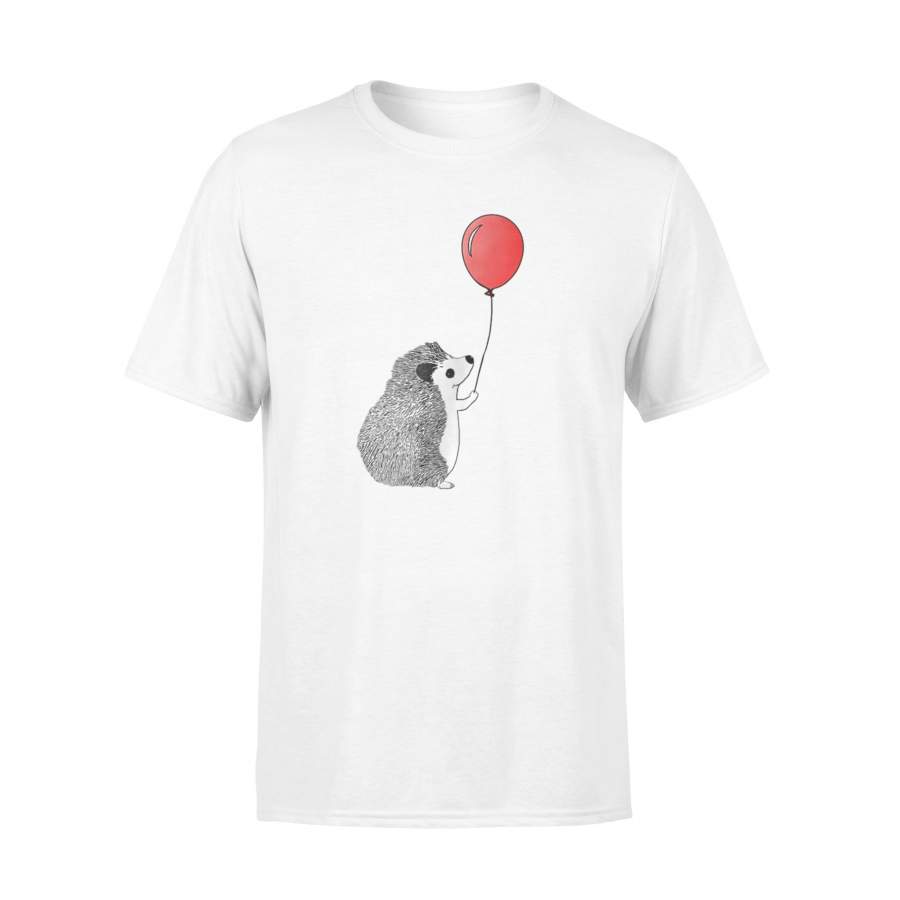 Cute Hedgehog With Balloon T-Shirt