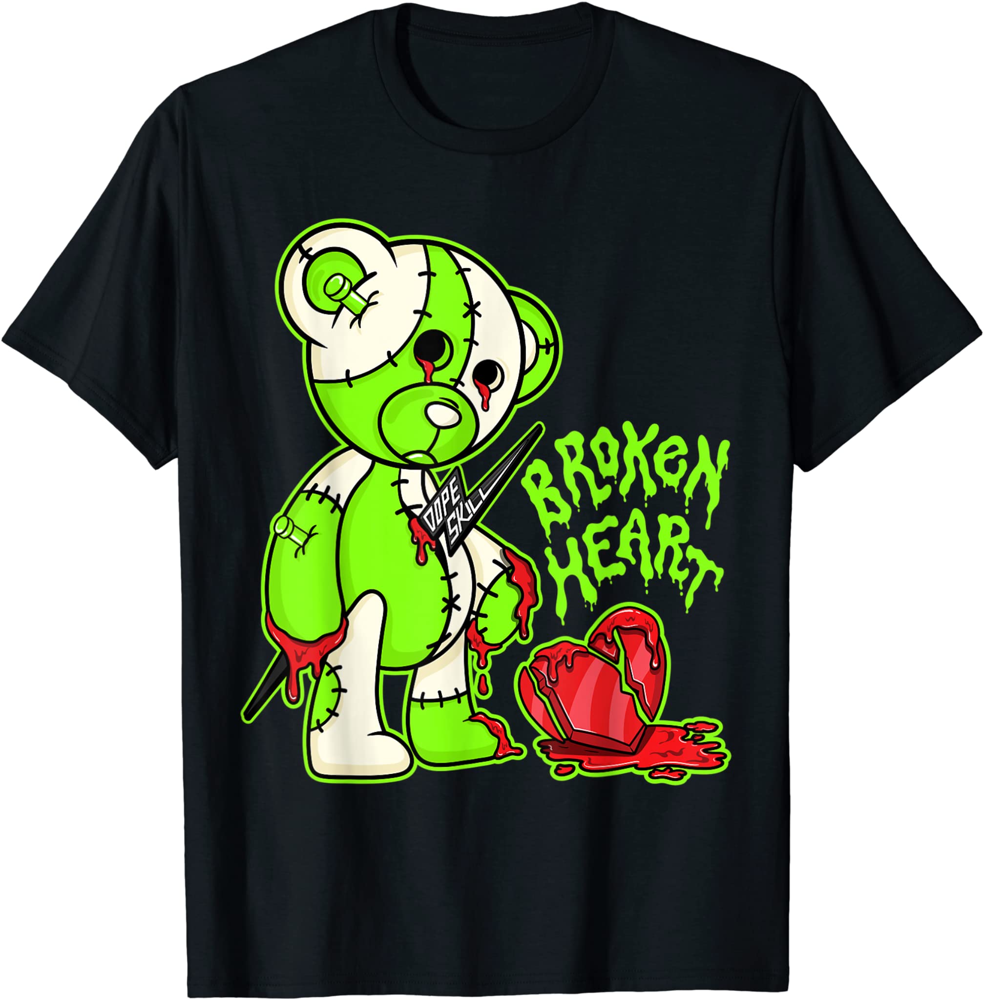 Bh Bear Match Jordan 6 Electric Green T-Shirt