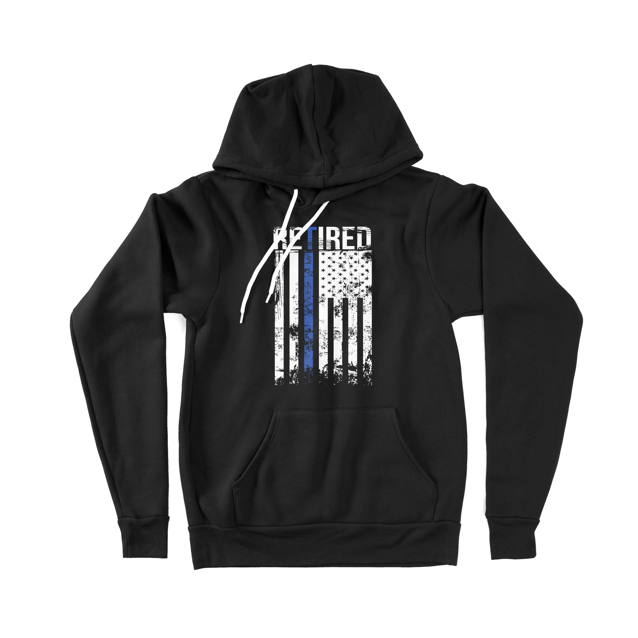 Ff Premium Hoodie – Dreameris Retired Police Officer T Shirt Law Enforcement Retirement Gift Cop Thin Blue Line