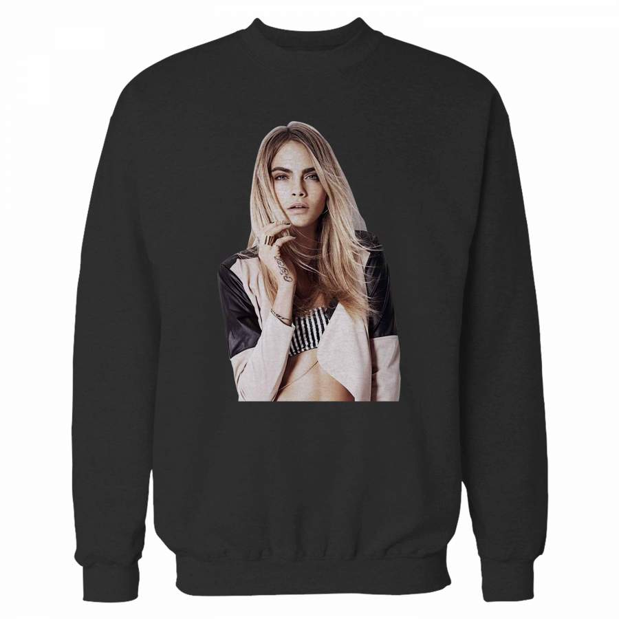 Cara Delevingne Feminim Sweatshirt