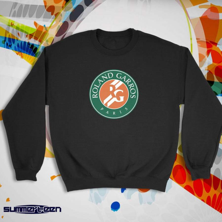 French Open Roland Garros Grand Slam Tennis Logo Brand Women’S Sweatshirt