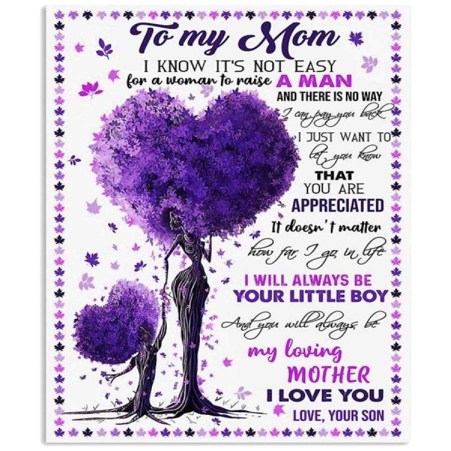 MY LOVING MOTHER, I LOVE YOU Vertical Poster