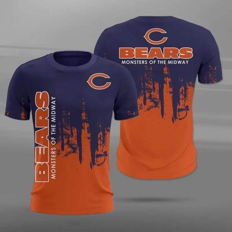 Chicago Bears 3D T-Shirt