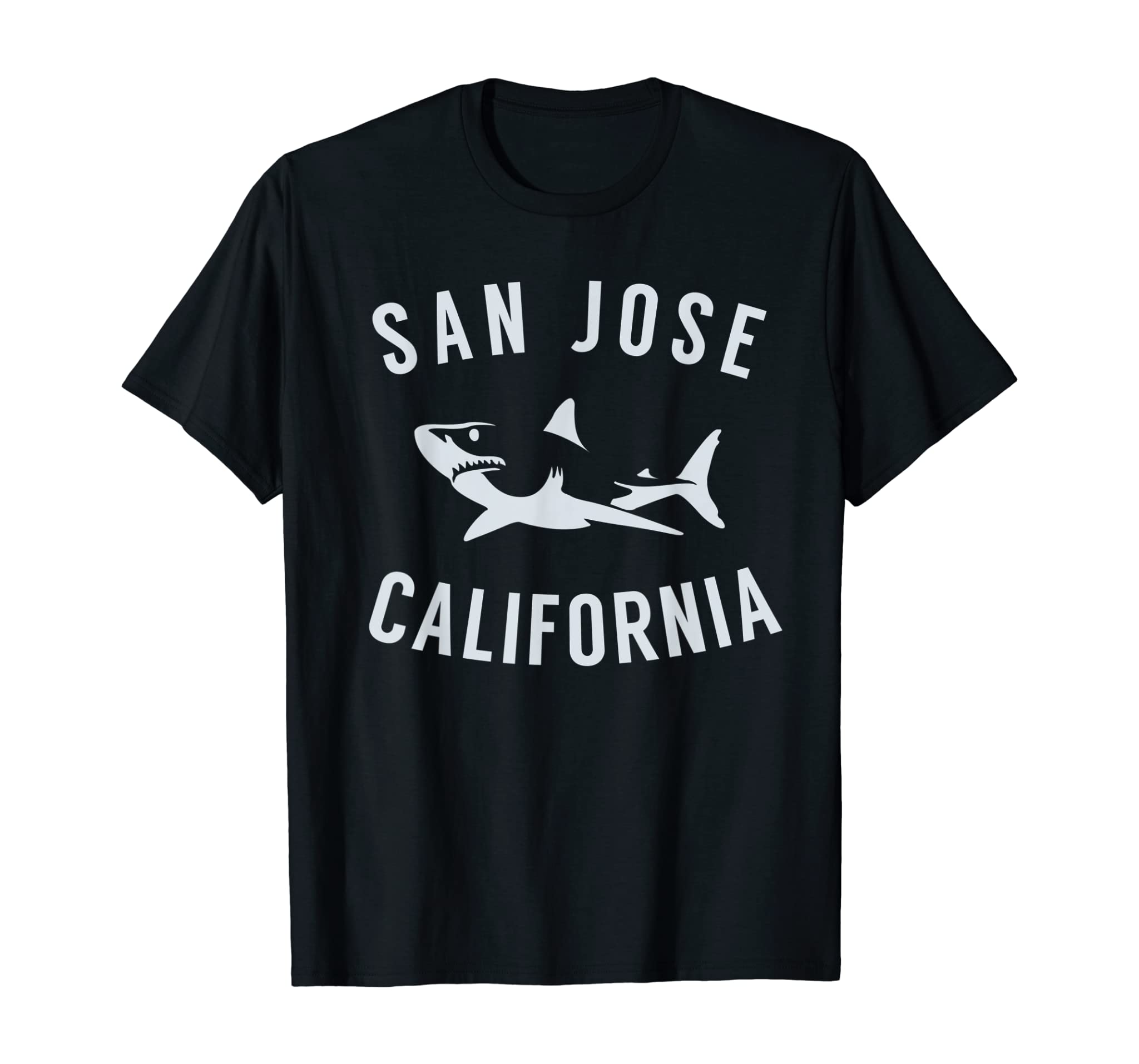 San Jose California T Shirt Shark CA Souvneirs