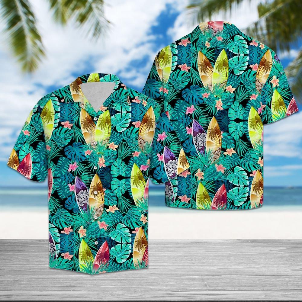 Surfboard Hawaiian Shirt Female Shirts Summer Gifts For Her Ha57621