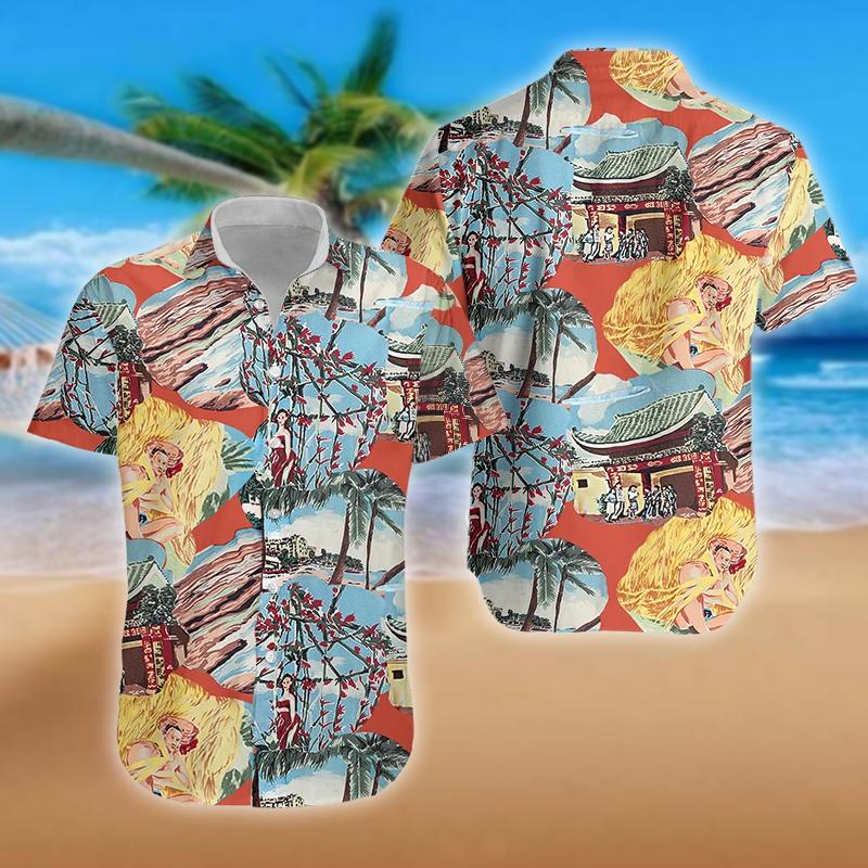 Jim Carrey in Ace Ventura Hawaiian Shirt | Unisex | Adult | HW1393 ...