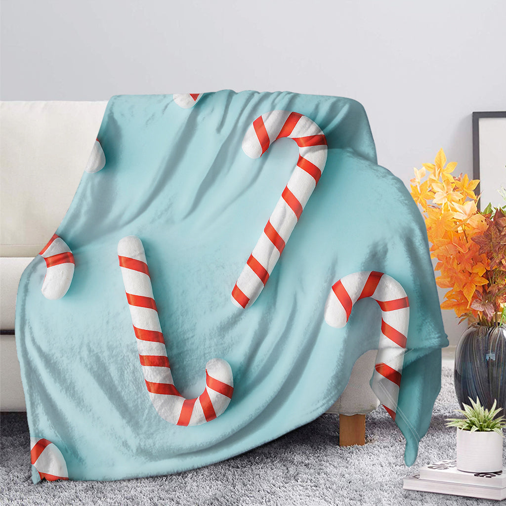 Christmas Candy Candies Pattern Print Blanket