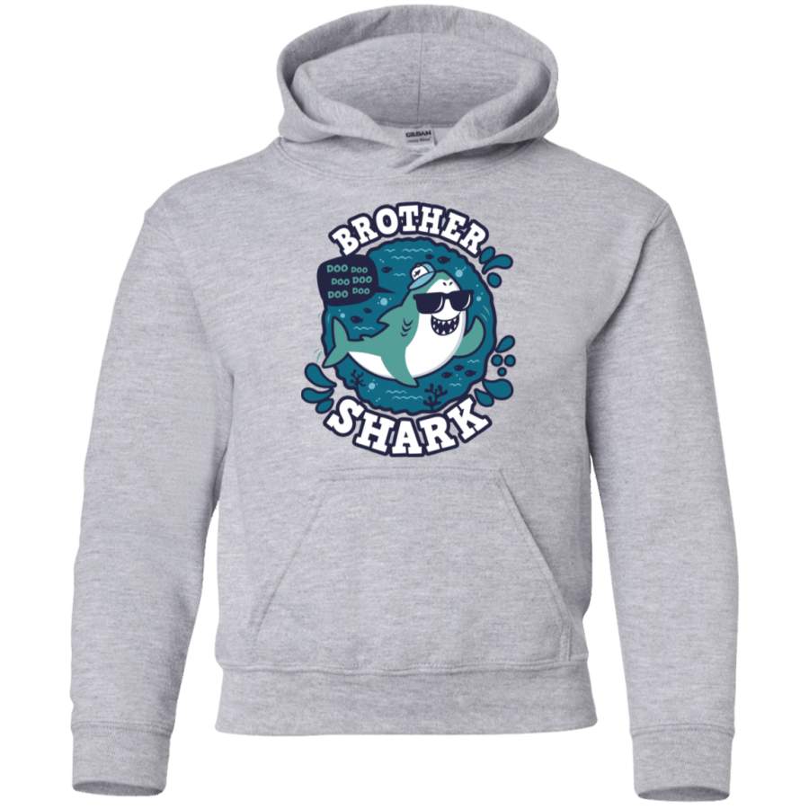 Shark Family trazo – Brother Youth Hoodie