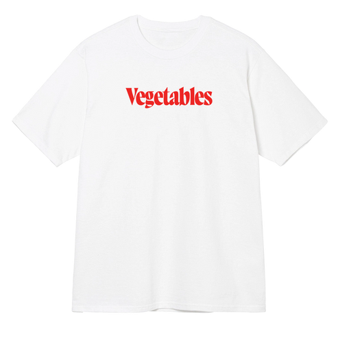 Vegetables Text Tee Shirt Outfit  For Men  For Women