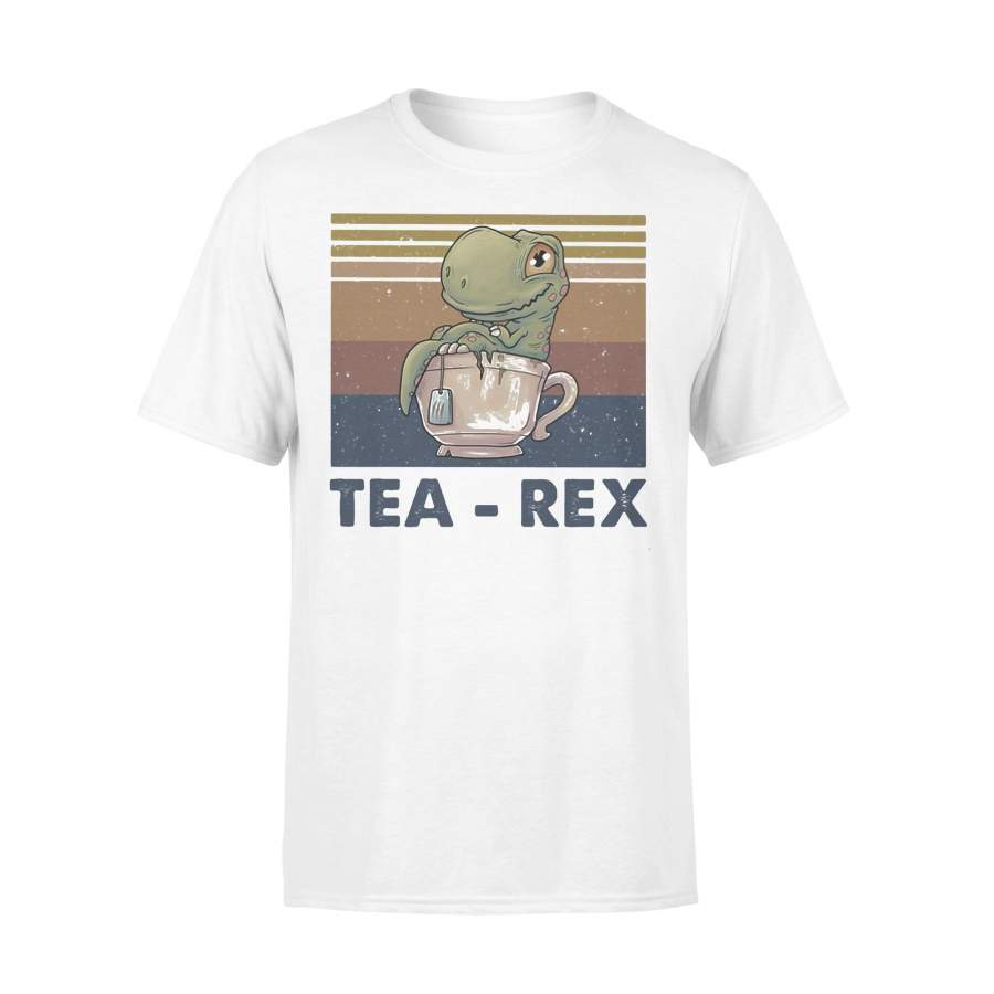 Dinosaurs Tea Rex Vintage Retro T-shirt