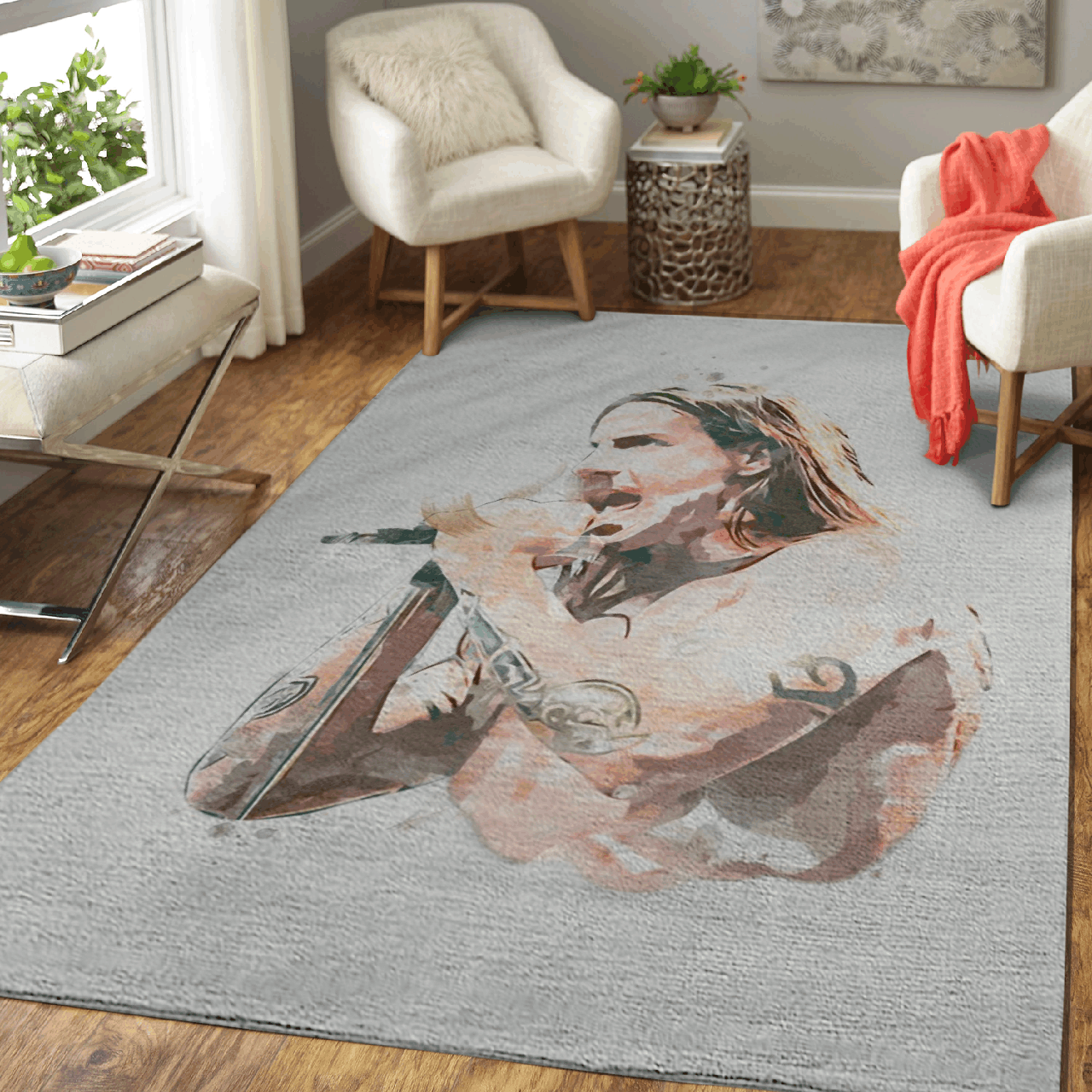 Anthony Kiedis – Music Art For Fans Area Rug Carpet