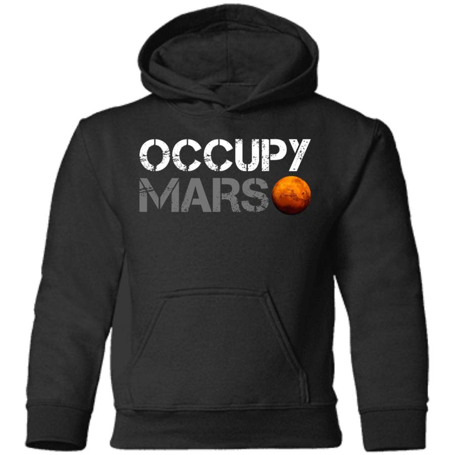 AGR Occupy Mars – Elon Musk Toddler Pullover Hoodie