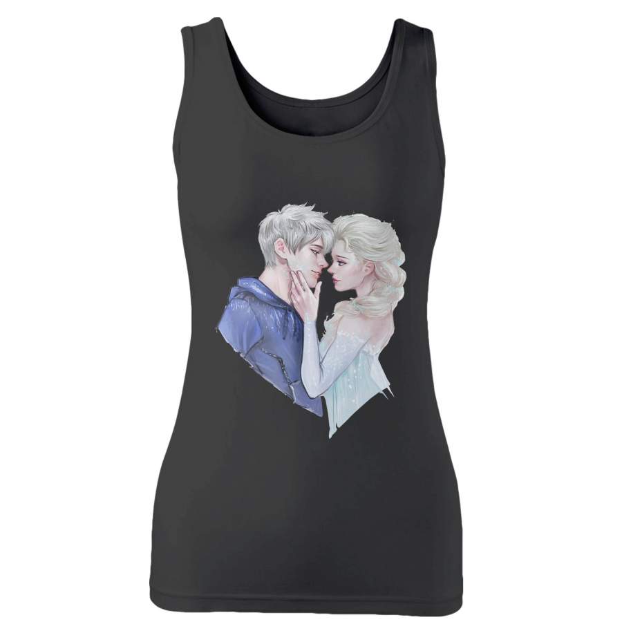 Jack And Elsa Frozen Woman’s Tank Top