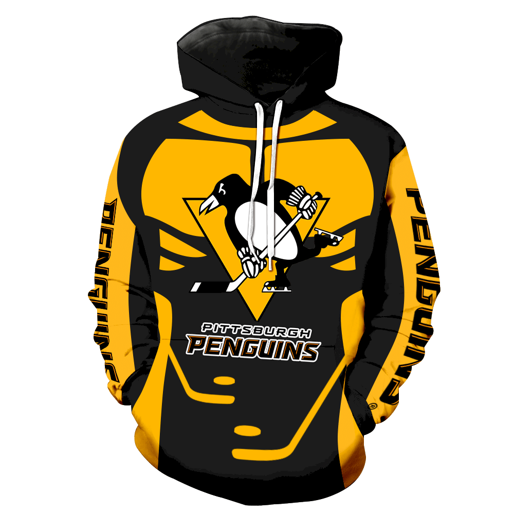 Pittsburgh Penguins Full Over Print 1194 Hoodie Zipper